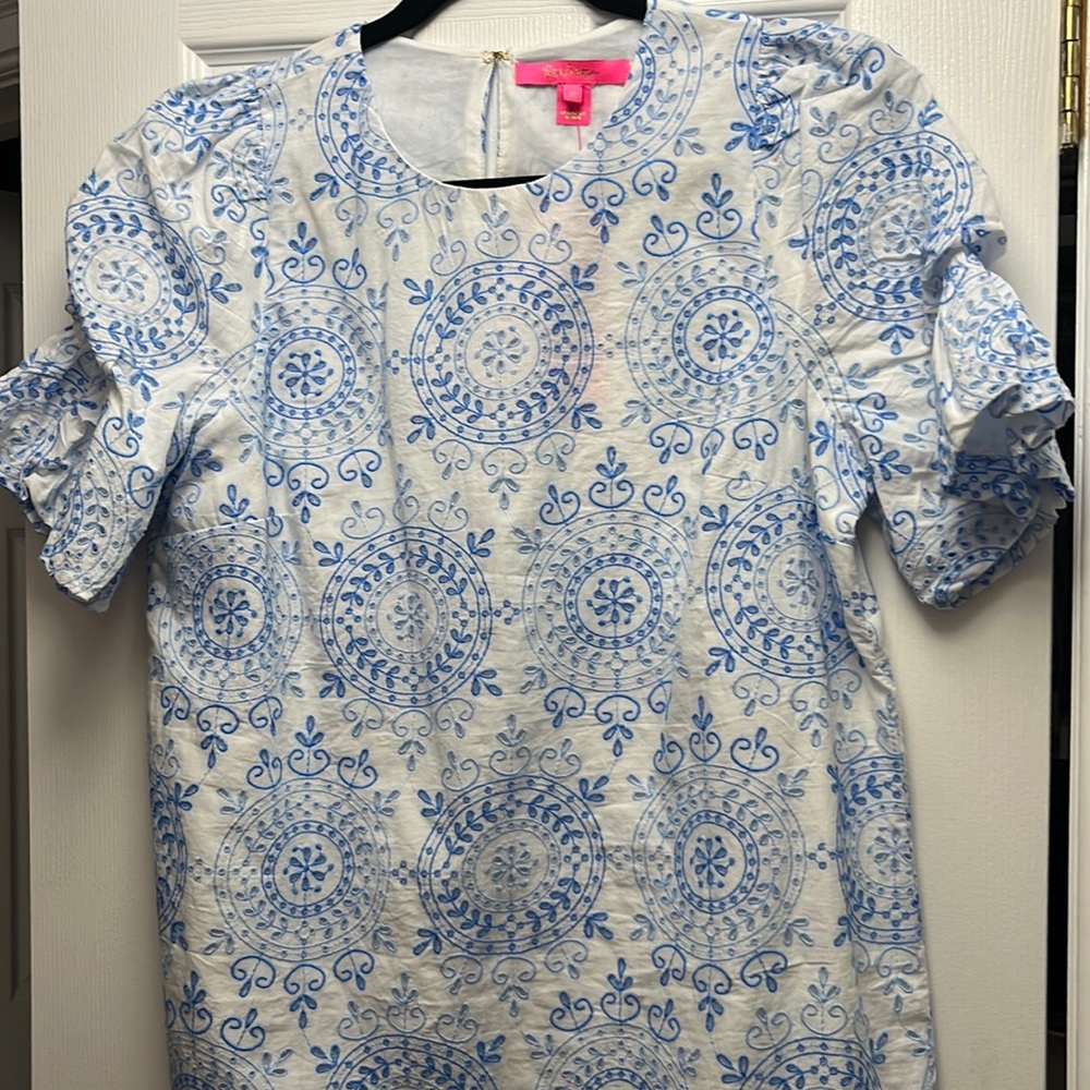 NWT Lilly Pulitzer Lailah Blouse M